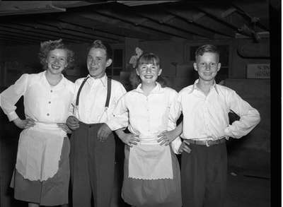 Town Line School Students (Image 1 of 4), June 8, 1948