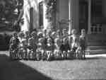 Dorothy Donald and preschool class (Image 3 of 3), 1946