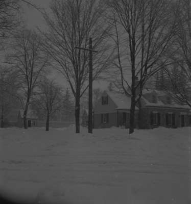 Harry Donald Residence in Winter, 1945