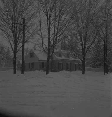 Harry Donald Residence in Winter, 1945