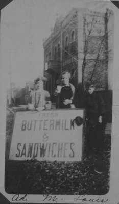 Fresh Buttermilk and Sandwiches for Sale