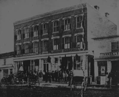 Robert Campbell and T.H. McMillan Stores at Perry Block