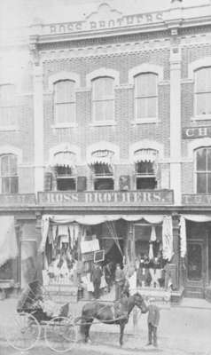 Ross Brothers' Dry Goods Store