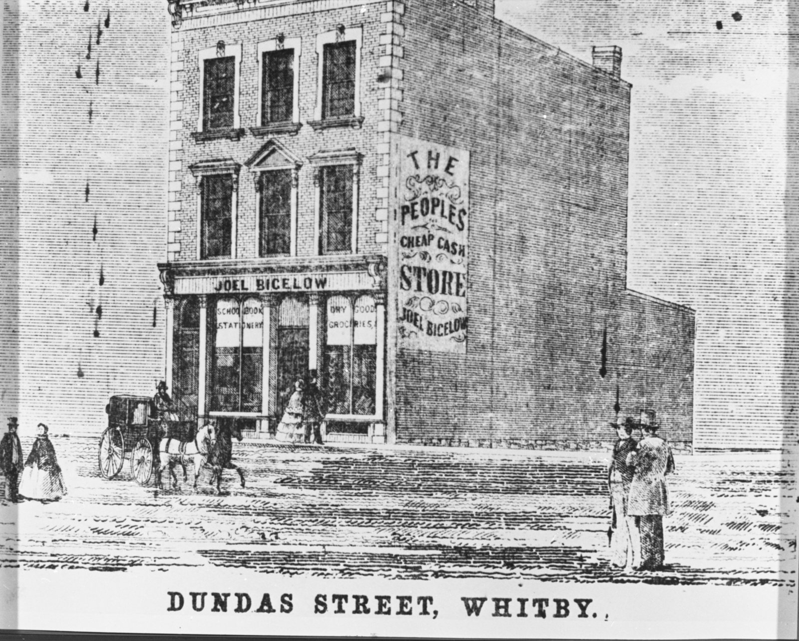 Joel Bigelow Store Whitby Digital Newspaper Collection
