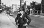 Unidentified Man Standing on Dundas Street