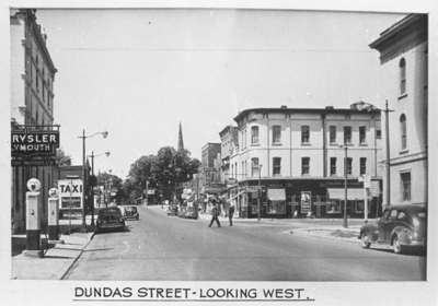 Dundas Street looking West from Brock Street