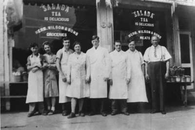 Staff of Herb Wilson Meat Market