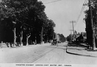 Dundas Street looking east from Centre Street