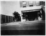 Hewis Meat Market and Vacant Lot, 1937