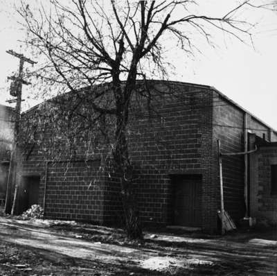 Back of the Brock Theatre