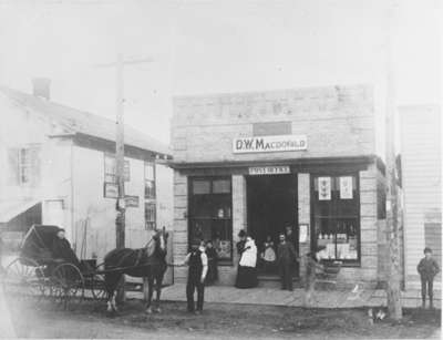 Brooklin Post Office at D.W. MacDonald Store