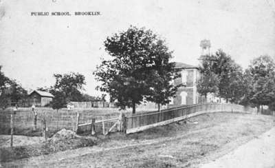 Brooklin Public School, c.1906