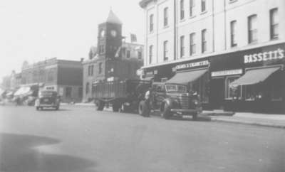 Brock Street looking south at Dundas Street