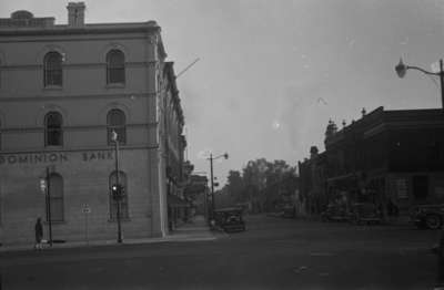 Brock Street looking south from Dundas Street (horizontal view)