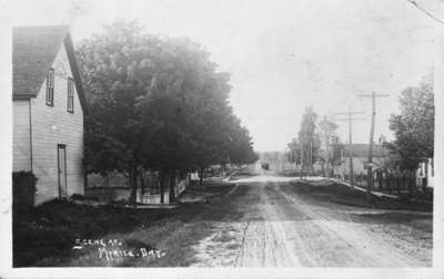 Village of Myrtle looking northwards