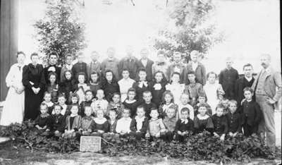 Class Photo, Myrtle School, 1893