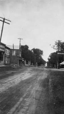 Baldwin Street looking north from Mill Street (Cassels Road)