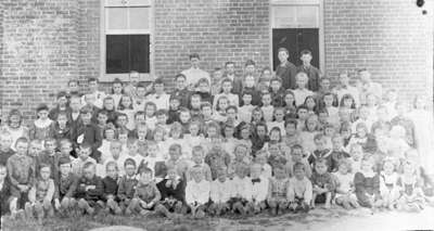 Class Photo, Brooklin Public School, c.1900