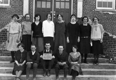 Class Photo, Brooklin Public and Continuation School, 1924