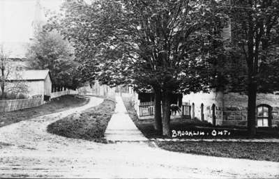 Church Street looking south from Mill Street (Cassels Road)