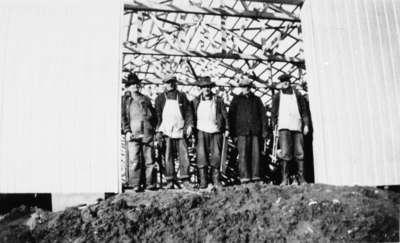 Construction Workers at Brooklin Memorial Arena (Under Construction)