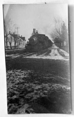 Railway Train on Queen Street