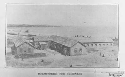 Dormitories for Prisoners during building of Ontario Hospital Whitby (later known as Whitby Psychiatric Hospital), 1913