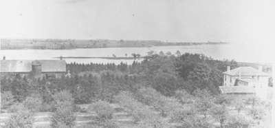 Eastern View from Recreation Hall, Military Convalescent Hospital, 1917