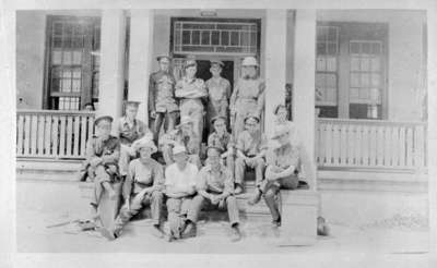 Soldiers at Military Convalescent Hospital, c.1917