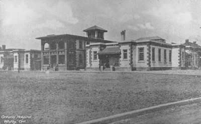 Dining Hall at Ontario Hospital Whitby, c.1920