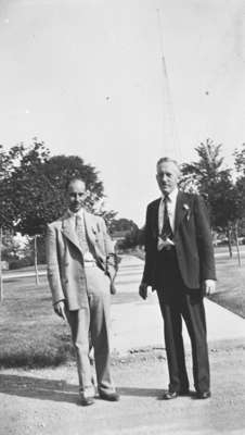 Two Doctors at Ontario Hospital Whitby c.1935