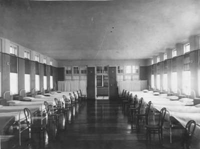 Infirmary Ward (Interior View), Ontario Hospital Whitby, c.1920