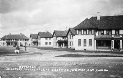 Cottages at Military Convalescent Hospital (later known as Ontario Hospital Whitby), c.1917-1918