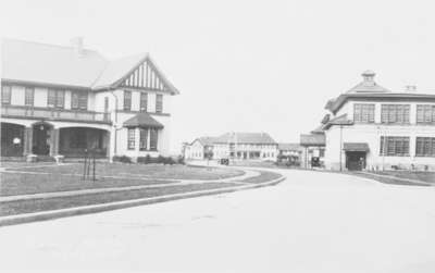 Cottages and Infirmary at Ontario Hospital Whitby, c.1923