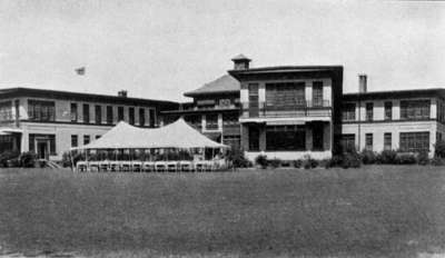 Infirmary and Summer Pavilion at Ontario Hospital Whitby, 1934