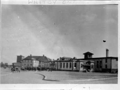 Military Band, Dining Hall and Recreation Hall at Military Convalescent Hospital, c.1918