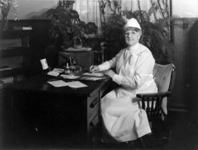 Gertrude Bryan, Director of Nursing, Ontario Hospital Whitby, c.1925