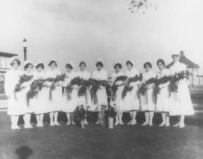 School of Nursing Graduates at Ontario Hospital Whitby, 1928