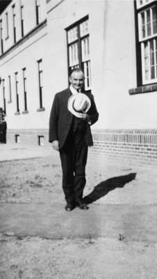 Ontario Premier, E.C. Drury at Ontario Hospital Whitby, July 25, 1922