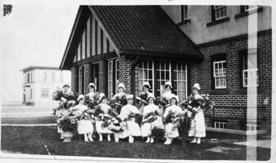 Nurses, Ontario Hospital Whitby, 1924