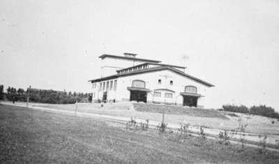 Recreation Hall at the Military Convalescent Hospital, 1919