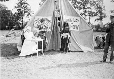 Carnival Tent at the Military Convalescent Hospital, 1919