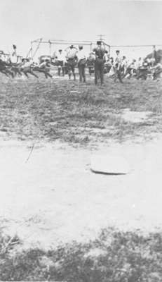 Tug of War at the Military Convalescent Hospital, 1919