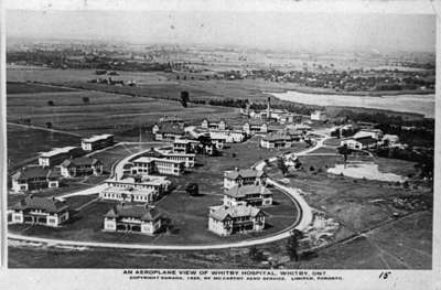 Aerial View of Ontario Hospital, 1920