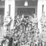Band at Military Convalescent Hospital, c.1917