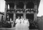 Girls in Front of the Dining Hall at Ontario Hospital Whitby, c.1927-1933