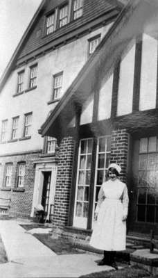 Helen Marguerite Bates at the Ontario Hospital, c.1930