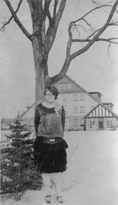 Pearl Sharpe at the Ontario Hospital, c.1927