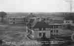 Cottages and Infirmary looking North West at Military Convalescent Hospital, 1918