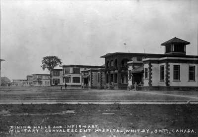 Infirmary and Dining Hall at the Military Convalescent Hospital, 1918